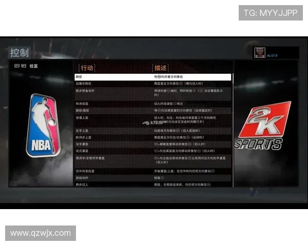 NBA2K键盘操作技巧及玩家必备攻略